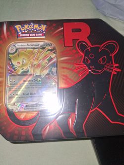 Pokemon :Destined Rivals Team Rocket Tin