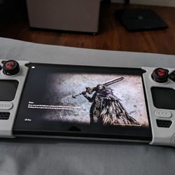 Steam Deck Oled With RGB Case And Screen Cover 