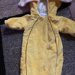 0-6 Months Banana Costume