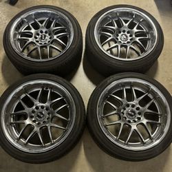 XXR 18” Chrome Black Rims