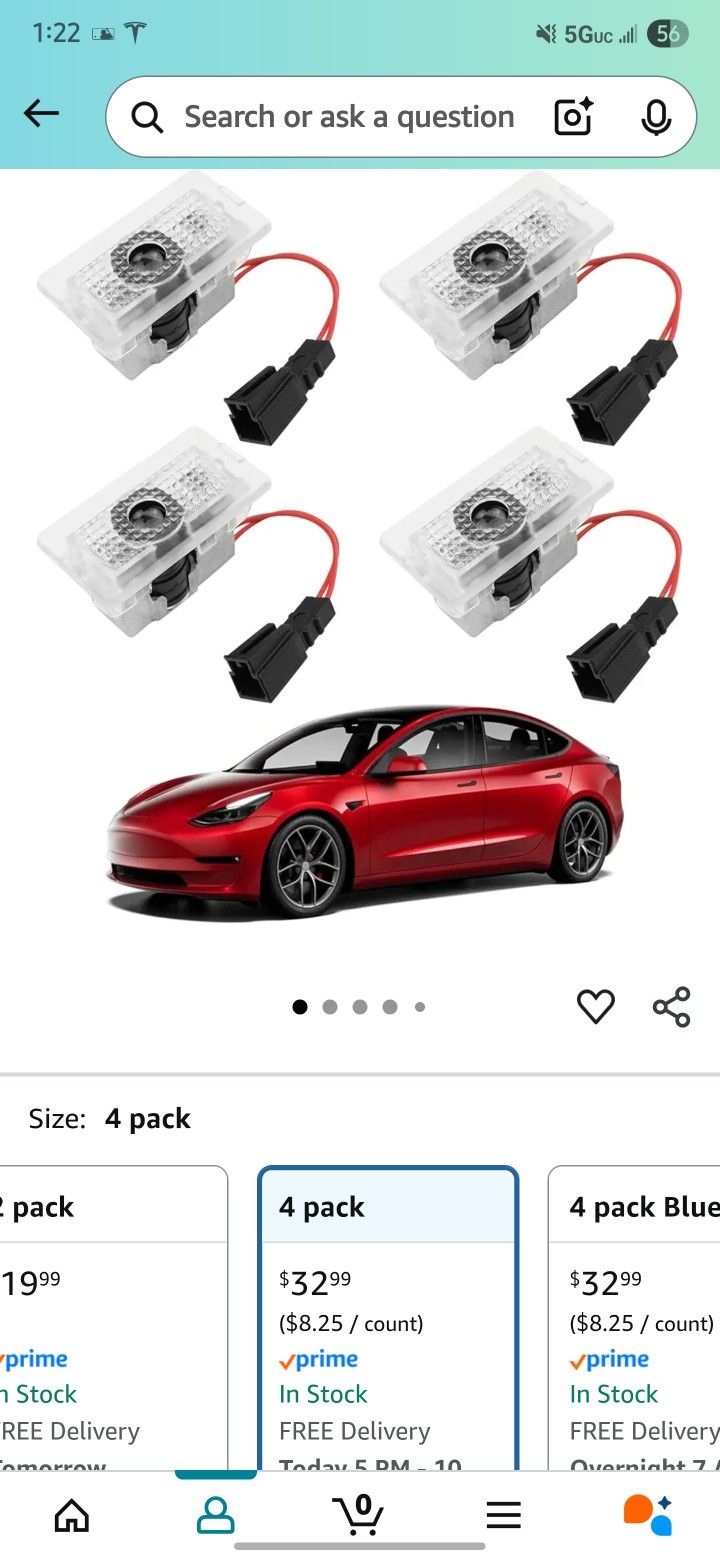 Shadow Lights Tesla Model 3 Or Model Y