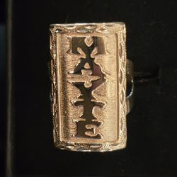 ✨ Custom Personalized Name Ring – Real 10k / 14k Gold ✨
