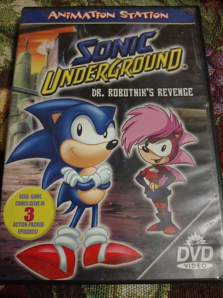 Sonic Underground: Dr. Robotnik's Revenge DVD