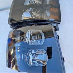 07-13 Chevrolet Silverado Headlights Luces Micas Calaveras Faros Faroles
