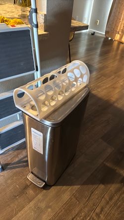 Stainless Steel Step Trash Can