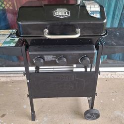Refrigerator, Gas Grill And Tools