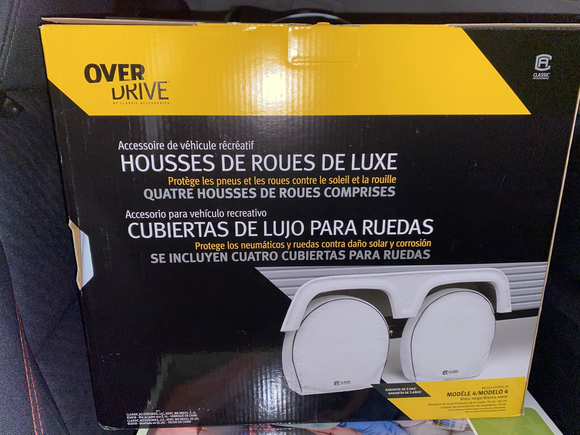 Over Drive - Deluxe Rv Wheel Cover