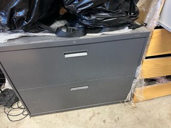 HON 2-Drawer Lateral File Cabinet – Heavy Duty – $100
