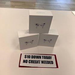 Apple AirPods Pro Bluetooth Headphones-$10 To Take It Home Today 