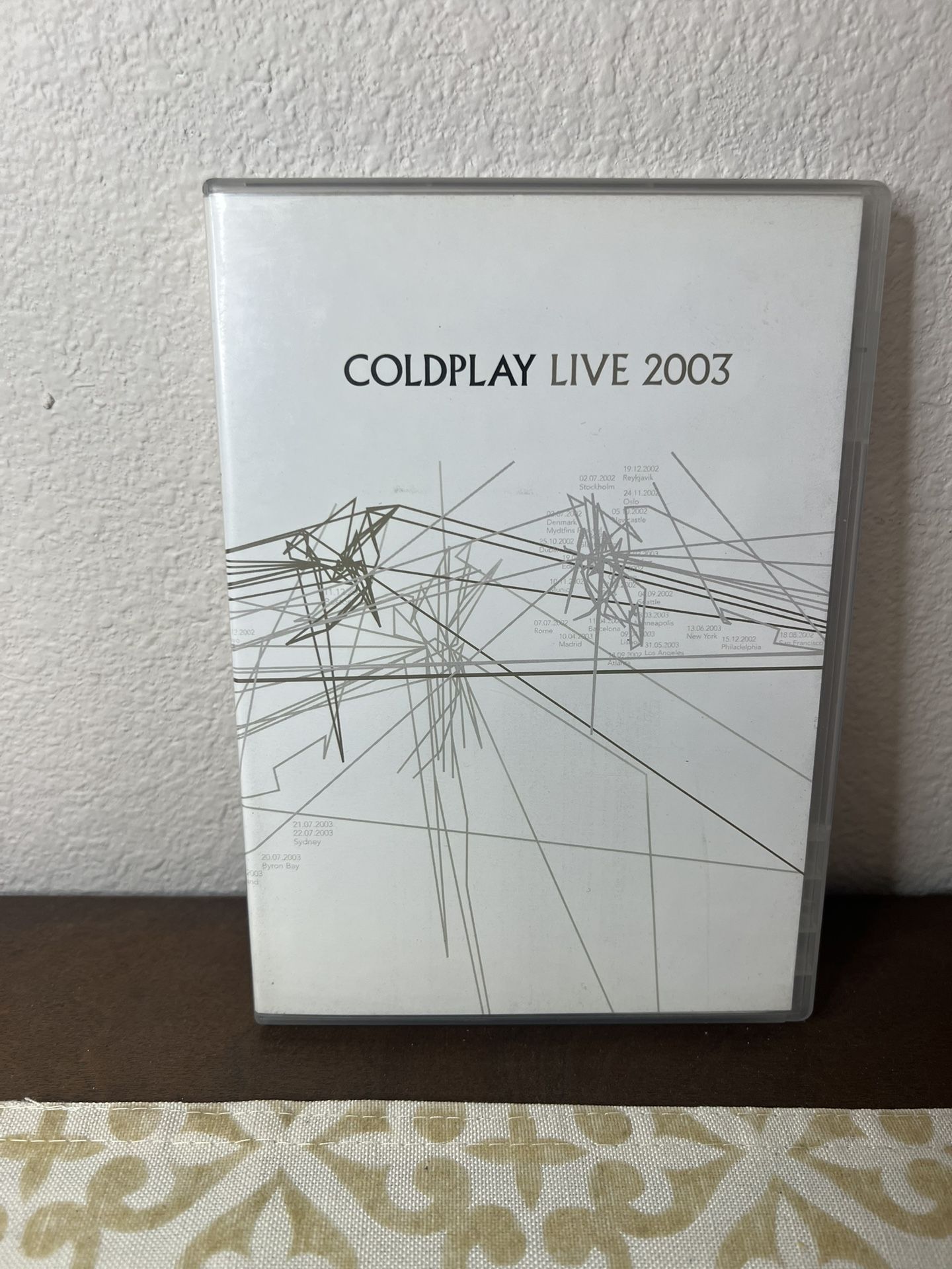Coldplay LIVE 2003 DVD