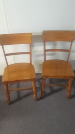 2 chairs