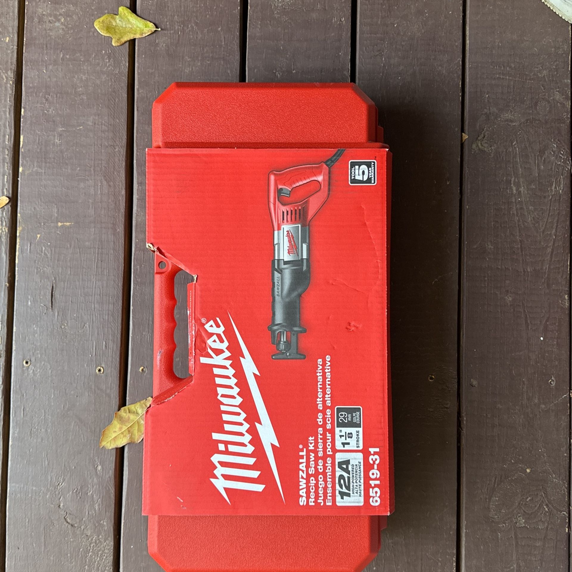 Brand New Milwaukee Sawzall 