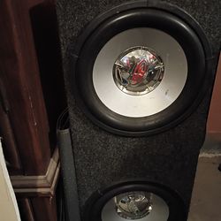 Rockford fosgate 12' subwoofers