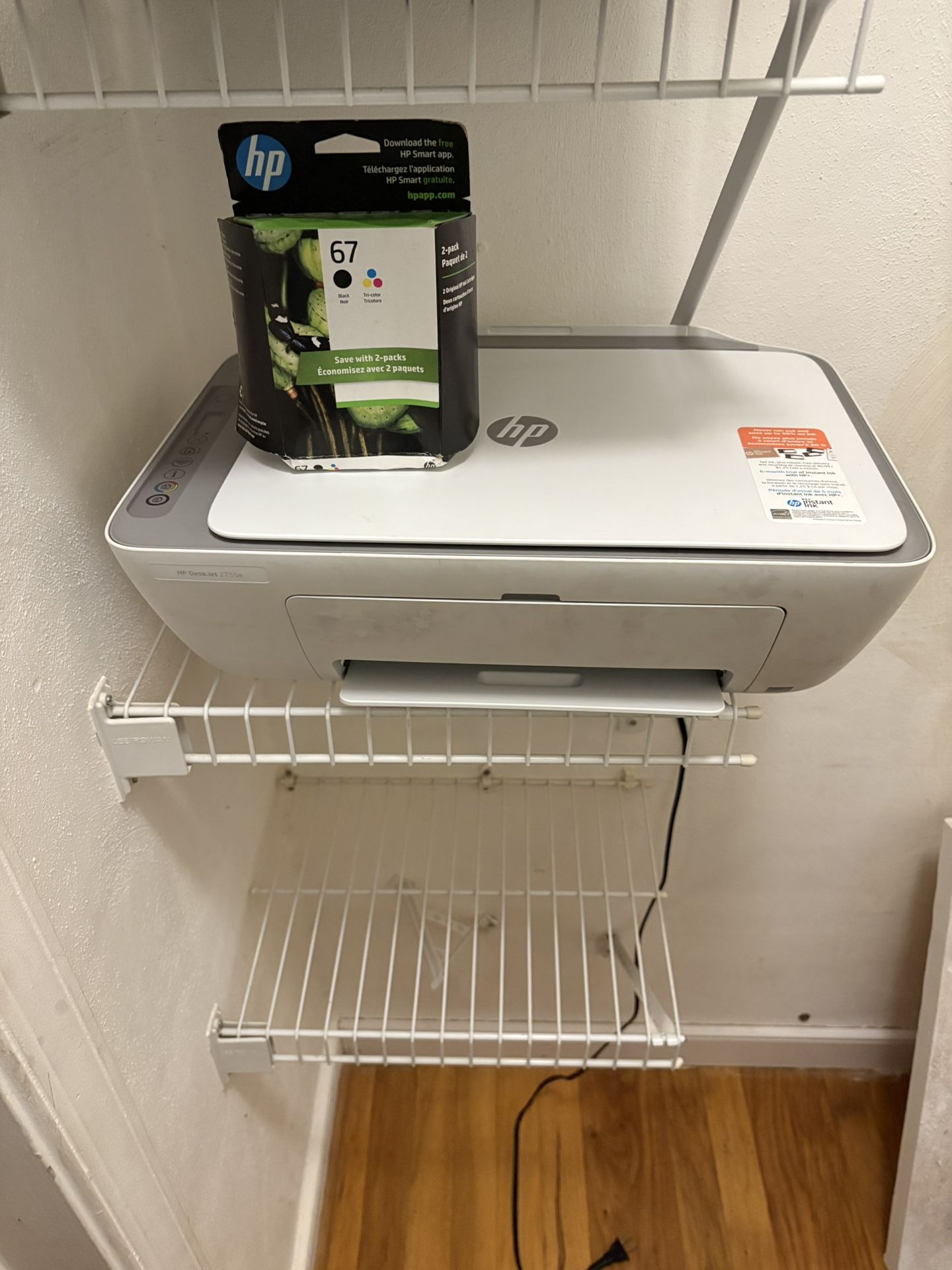 Brand New HP Color Printer and Copier With ink