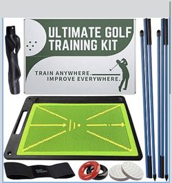 6 in 1 Golf swing trainer with divot board