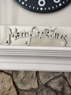 Merry Christmas Decorative Sign