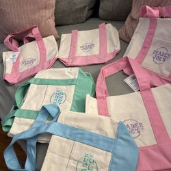 Trader Joe’s Pastel Mini Tote Bags