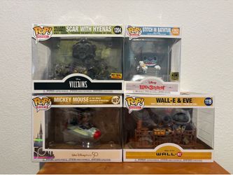 Disney Large Funko Pop Lot