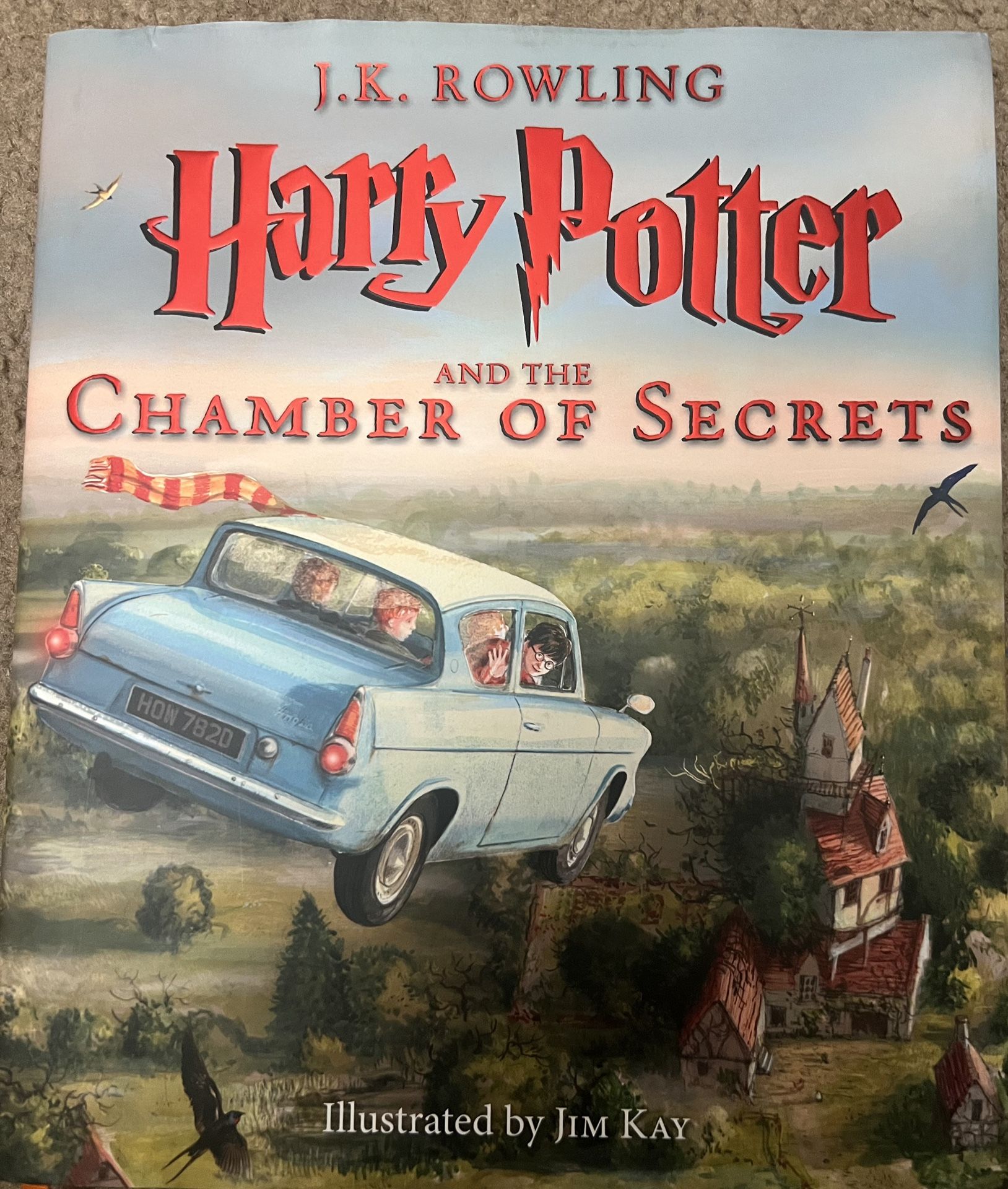 Harry Potter and the Chamber of Secrets – Jim Kay Illustrated Edition (Like New) - $20 OBO