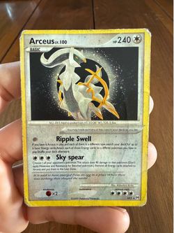 2009 Arceus Promo