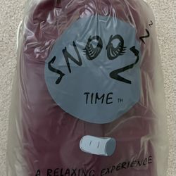 Snooz Time Burgundy Comfort Pillow