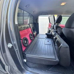 Custom Sub Box For 2nd Gen Tacoma.