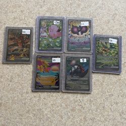 Pokemon card lot various sets conditions shown in photos