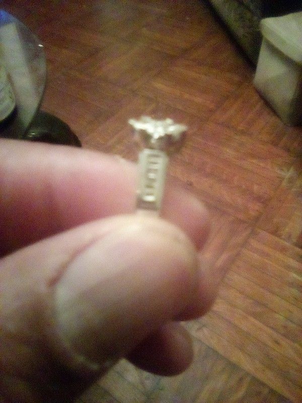 14 K. 1 K. Enjambment Ring