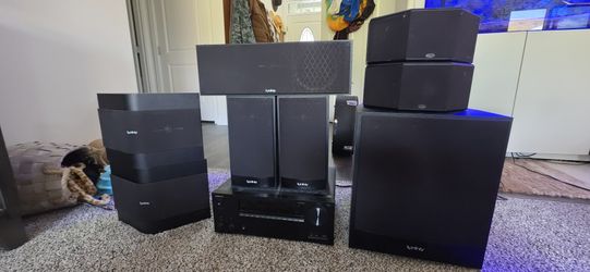 7.1 Onkyo Receiver & Infinity Speaker Setup