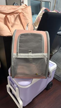 Pet Carrier back pack Pink