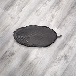 Tropical Leaf Candle Tray