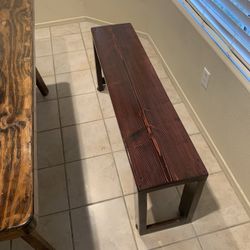 Dining Room Wood Bench