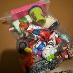 Bag of Random Toys and Figures