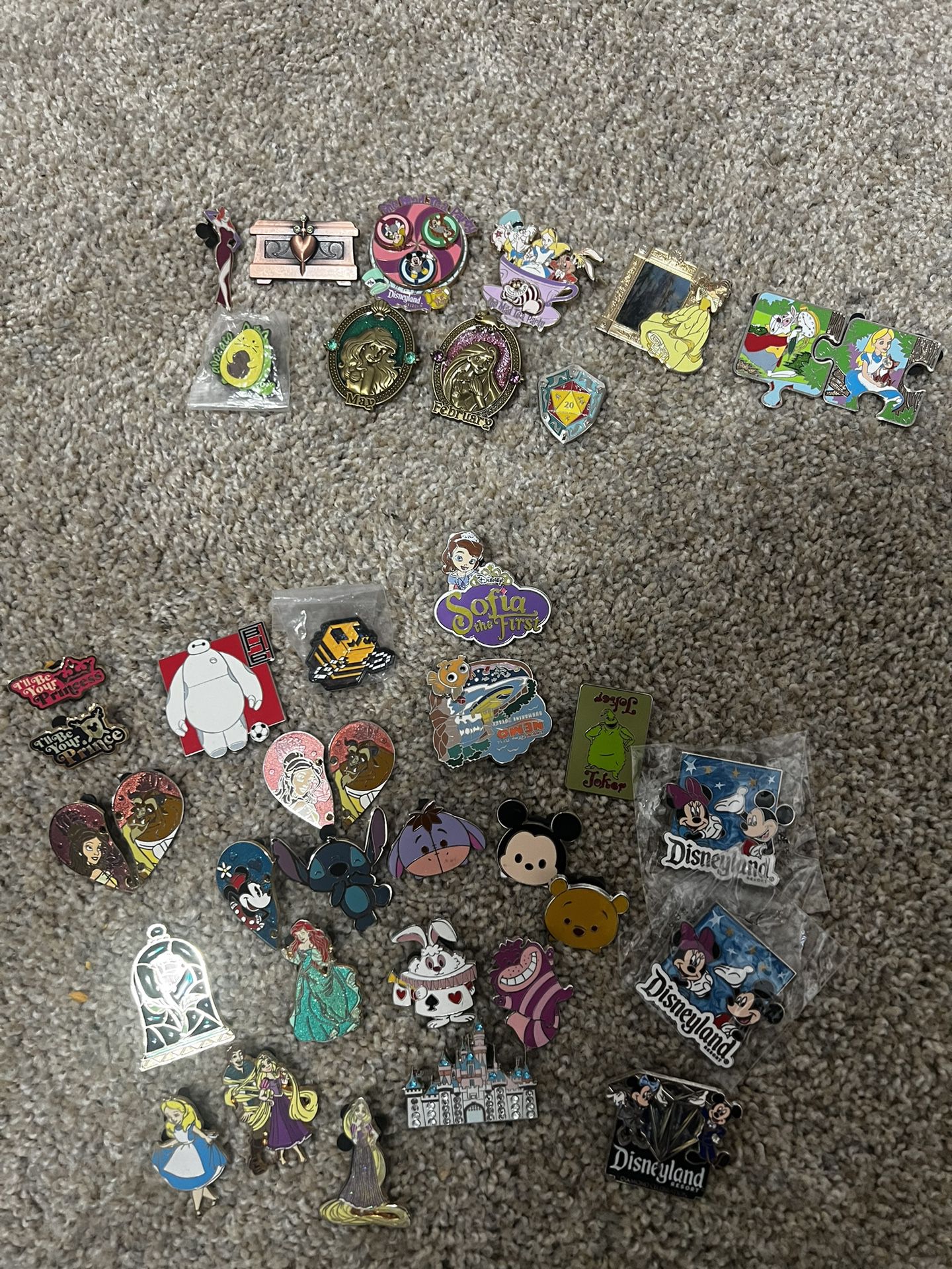 Disney collectible Tradeable pins