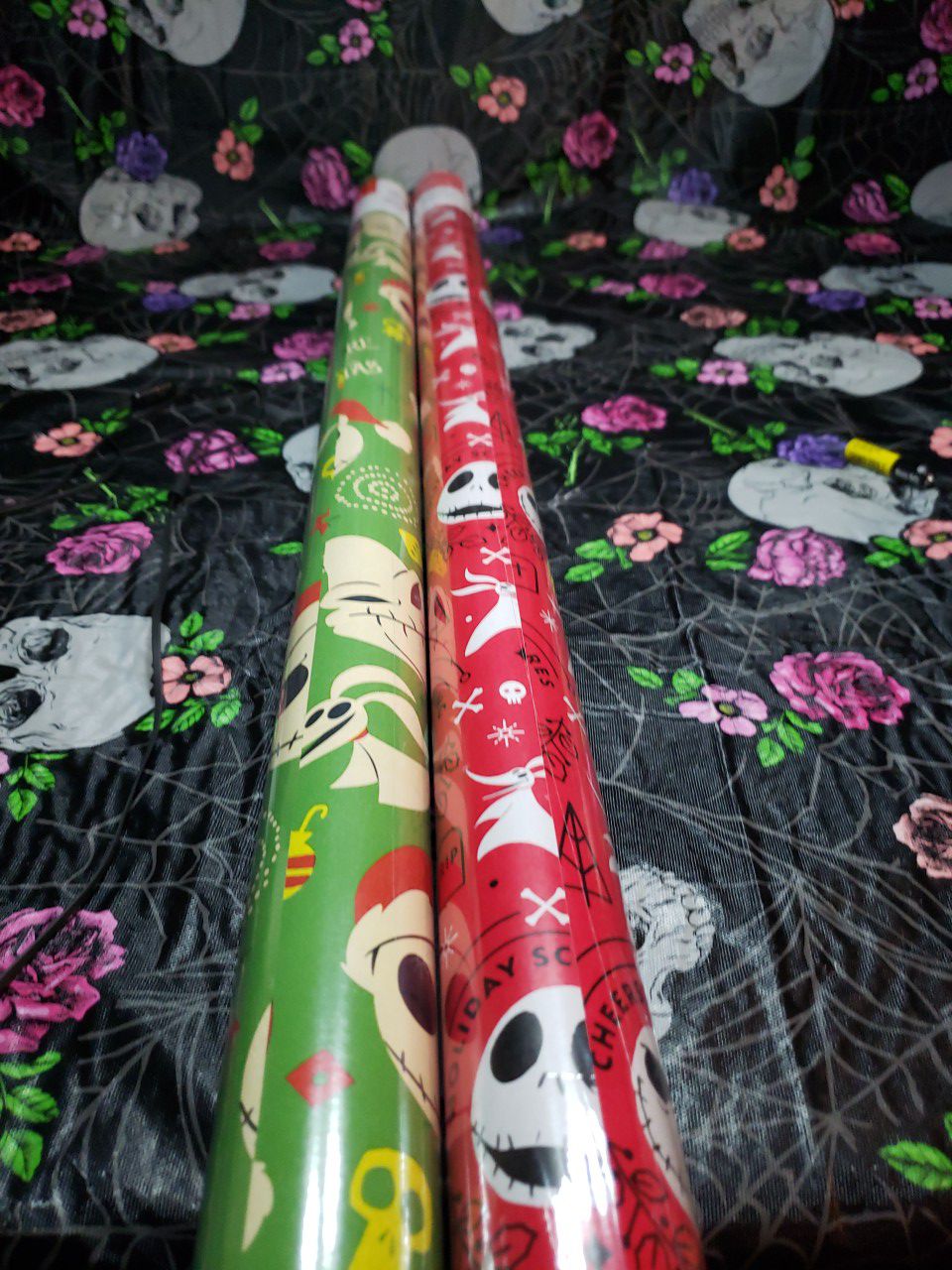 Brand New Nightmare Before Christmas Wrapping Paper 2 rolls
