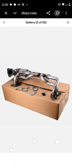 Exhaust Header with Gaskets