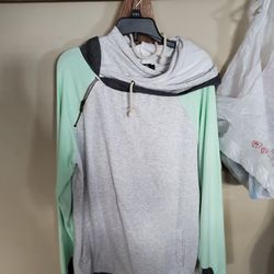 Double Hooded Sweatshirt,  XL