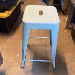 Light blue Sitting stool 