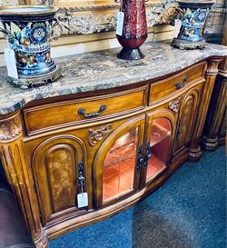 AICO By Michael Amini MONTE CARLO Brown Sideboard - GA