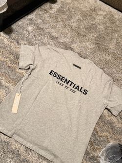 Fear of God Essentials Grey T-Shirt