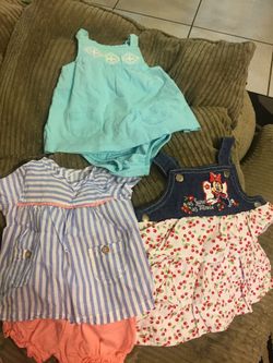 Summer dresses bundle. 0-3 and 3-6 months.