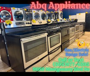 Gas & Electric Stove Sale!