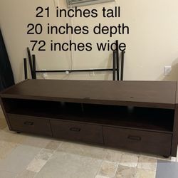 TV Dresser Heavy Wood 
