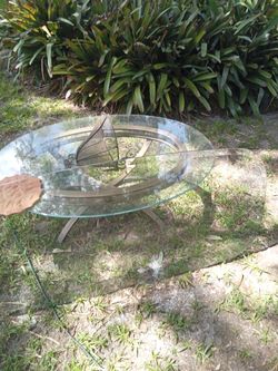 Glass table