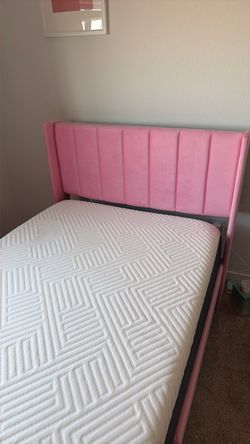 Pink Single Bed Frame