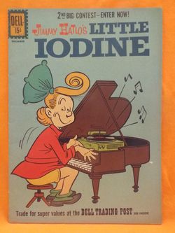 1961 Jimmy Hatlo's Little Iodine #54 Dell Comic Book (SOLID COPY)