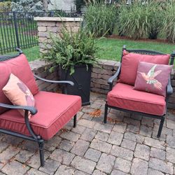 Turin 2 Deep Chairs And Cushions 650 