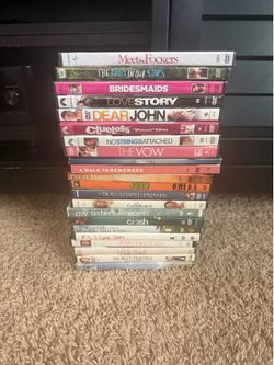 DVDs- $3 each