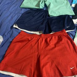Nike And Adidas Shorts Size Medium