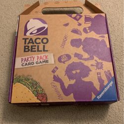 Brand New Taco bell party pack card game